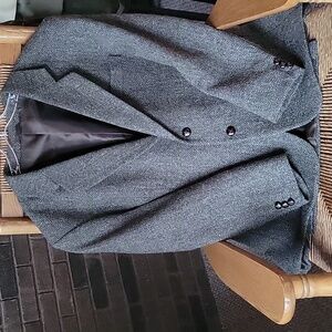 Harris Tweed 100% pure new wool herringbone jacket/blazer, 44S